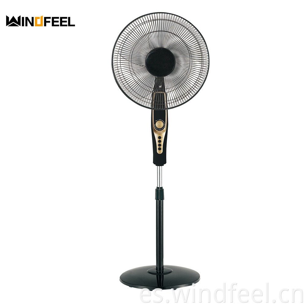 Ventilador caliente del soporte de la refrigeración por aire del ventilador del pedestal de la venta de 16 pulgadas